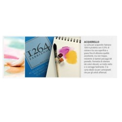 Blocco spiralato 1264 Watercolour 30fg 300gr A4 Fedrigoni-Fabriano | Blocchi - Carta 