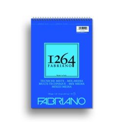 Blocco spiralato 1264 tecniche miste 30fg 300gr A4