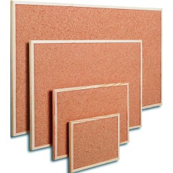 Pannello sughero bordo legno 60x90