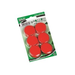 Blister 12 bottoni magnetici diametro 30