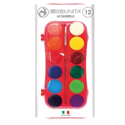 Acquerelli Tinta Unita dm.30 12 colori
