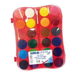Acquerelli Tinta Unita dm.30 24 colori