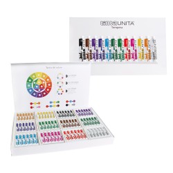 Vetrinetta vuota per 144 tubi tempera TU 12ml