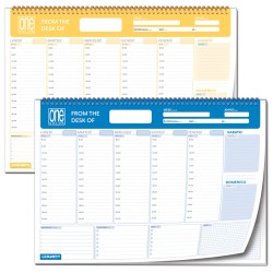 Planning settimanale spirale A3 42x30 One Color