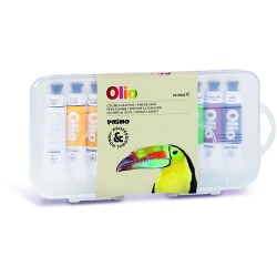 Astuccio 10 colori ad olio 18ml Primo