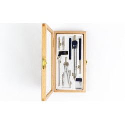 set 707 compasso + balaustrino legno 9pz