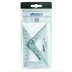 Coppia squadre Architetto 12cm