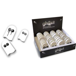 Scatola 36 gomme sagomate Ghost