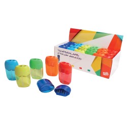 Esp. 24 Temperino con serbatoio 2 fori x astuccio