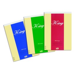 Blocco notes King Pool Over 21x30 A4 60 fogli 80gr