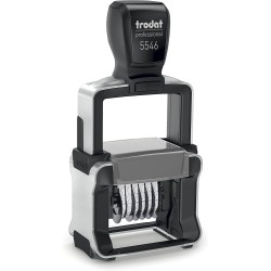 Numeratore con piastra 5546 40x27 6 colonne
4mm