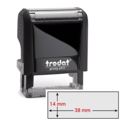 Timbro Printy 4911 38mmx14mm