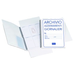 Cartella per archivio azzeramenti 1820AZ