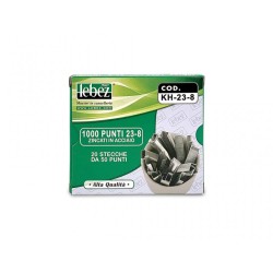 Punti zincati 23/8 Scatola da 1000