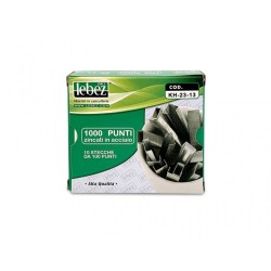 Punti zincati 23/13 Scatola da 1000