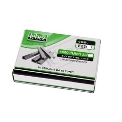 Punti zincato 23/20 Scatola da 1000