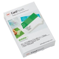 Pouches Badge 67x99 175 micron - 50pz