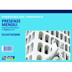 Registro presenze mensili A4 1673C000