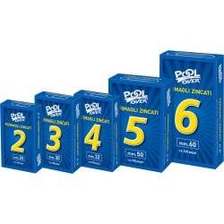 Fermagli Pool Over Scatola da 100pz Nr. 3 Pool Over | Fermagli fermacampioni puntine da d 