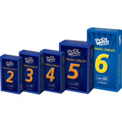 Fermagli Pool Over Scatola da 100pz Nr. 6