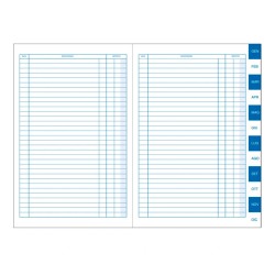 Scadenziario 21x30 3 fogli 501/3