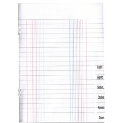 Scadenziario 17x24 3 fogli 500/3