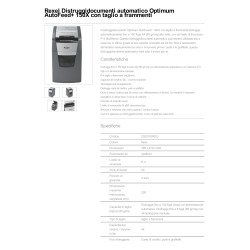 Distruggidocumenti Rexel Auto + 150X 150fogli P4 Acco-Esselte | Automatici 