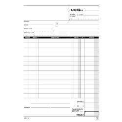 Fattura 1 aliquota 15x21 2 copie 1641C0000 Data ufficio | Fisco 