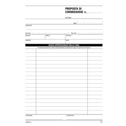 Copia commissione 15x21 2 copie 16382C000 Data ufficio | Varie 