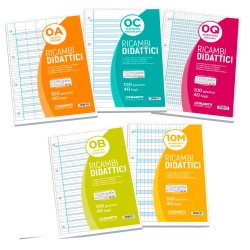 Ricambi rinforzati Educational didattici 40fg 100g