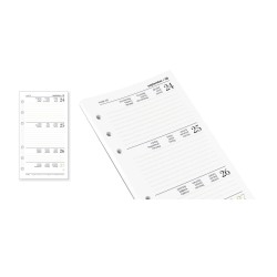 Ricambi Organizer settimanale con data A6 9,5x17