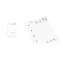 Ricambi Organizer giornaliero con data A7 7,8x12,3