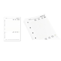 Ricambi Organizer giornaliero con data A5 14,5x21