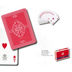Carte da ramino 2 mazzi San Siro Pro