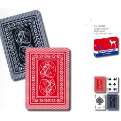 Carte da ramino 2 mazzi Cavallino