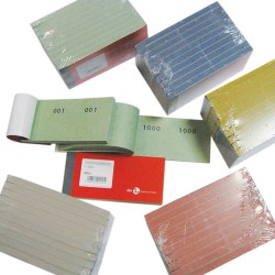 Blocchetti numerati 1-1000 confezionati a 10 serie