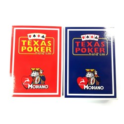 Carte da gioco Modiano Poker Texas Hold''Hem Jumbo