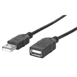 Cavo prolunga USB A/A M/F 180cm
