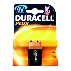 Pile Duracell PLUS TRANSISTOR 9V