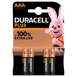 Pile Duracell MINISTILO AAA BL.4 PLUS
