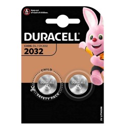 Pile Duracell cf.2 Pastiglia DL2032 3V