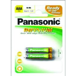Pile Panasonic ricaricabili STILO BL2
