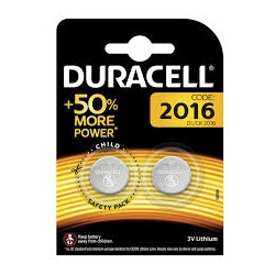 Pile Duracell cf.2 Pastiglia DL2016