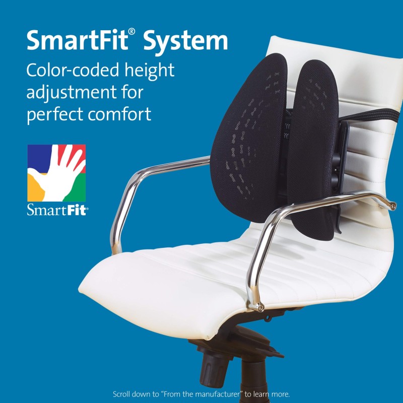 Schienale Smartfit Confort K60412WW Acco-Esselte | Ergonomia - filtri - supporti pc - 