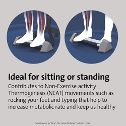 Poggiapiedi oscillante K58303WW Acco-Esselte | Ergonomia - filtri - supporti pc - 