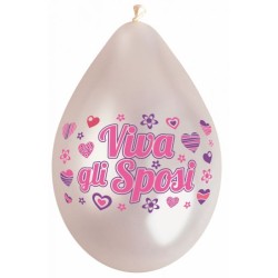 Bs. 20 Palloncini medi W gli sposi