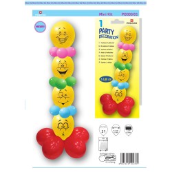 Kit 21 Palloncini x costruzione totem party h 180