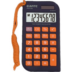 Calcolatrice Pool Digit 8 cifre c/laccetto PKT-89