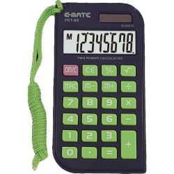 Calcolatrice Pool Digit 8 cifre c/laccetto PKT-89 Pool Over | Tascabile 