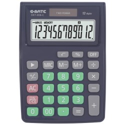 Calcolatrice Pool Digit Desktop DKT658C 12 cifre Pool Over | Da tavolo 